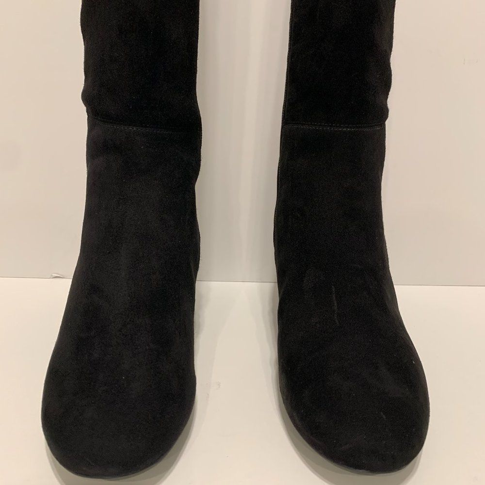 Cole Haan Denise Boot, Black Suede 10B - Picture 2 of 8